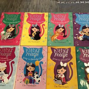 Lot of 8 Kitty's Magic Books (1-8)--Excellent Shape--Homeschool Reading